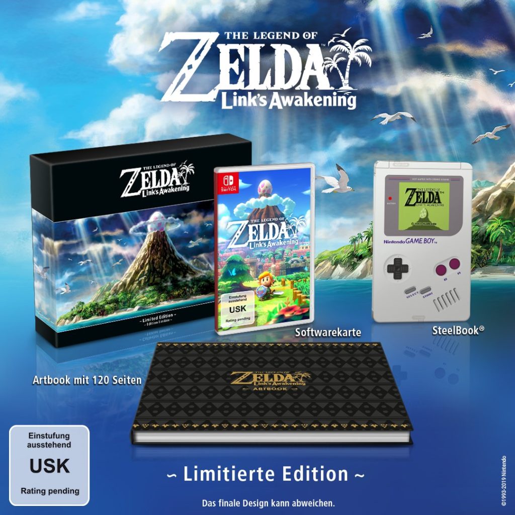 Die Limited Edition zu Link's Awakening für Nintendo Switch bei Media Markt*
