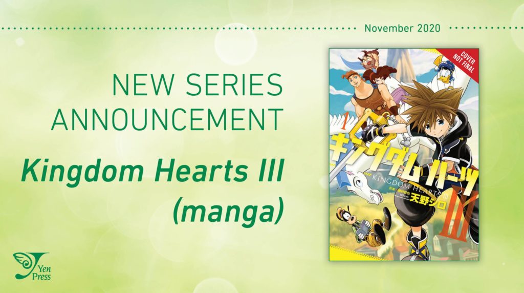 Kingdom Hearts 3 Manga