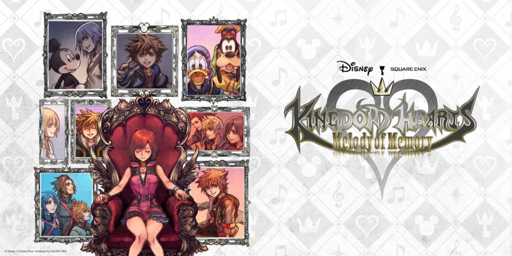 Kingdom Hearts: Melody of Memory Key Artwork