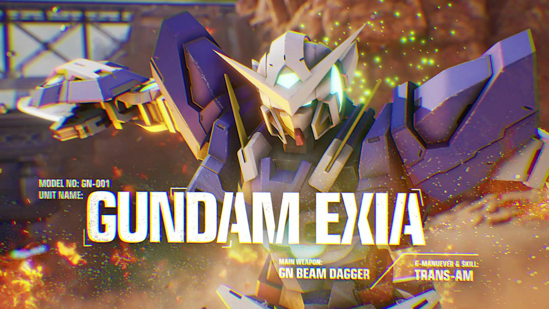 #Gundam Evolution zeigt Gundam Exia und Marasai vor dem Network-Test