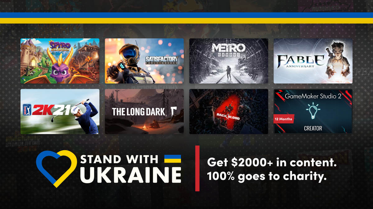#Ukraine: Das „Stand with Ukraine“-Bundle von Humble bietet über 100 Games