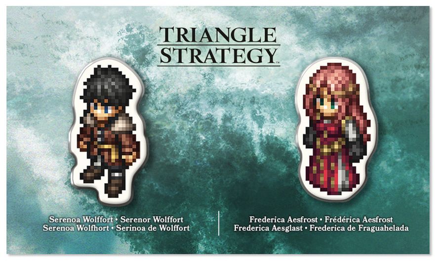 #Triangle Strategy: Holt euch eure Gratis-Pinsets der Charaktere jetzt bei My Nintendo
