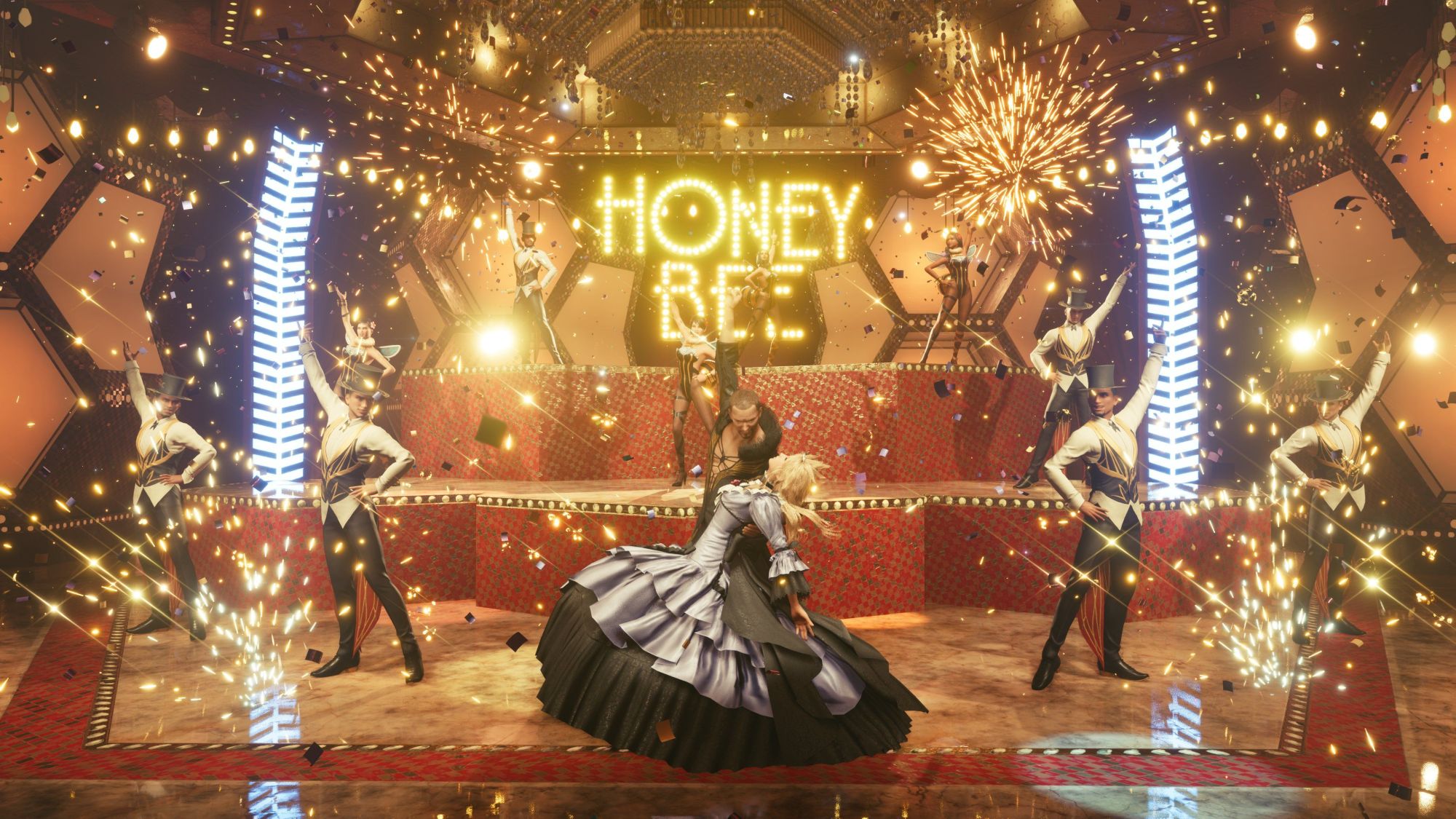 #Final Fantasy VII Remake: So entstand die berühmte Tanzeinlage im Honigtöpfchen