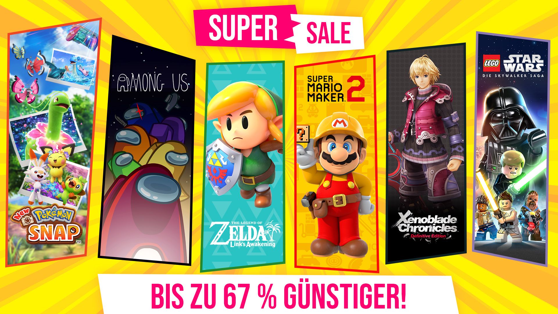 #Nur noch bis morgen: Die besten Angebote beim Super Sale im Nintendo eShop