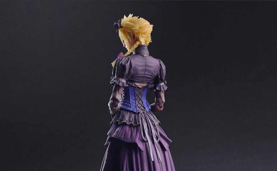 #Final Fantasy VII Remake: Cloud bekommt eine Play Arts im Kleid der Corneo-Show