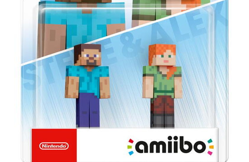 #Die amiibo-Figuren zu Alex & Steve aus Minecraft könnt ihr jetzt vorbestellen