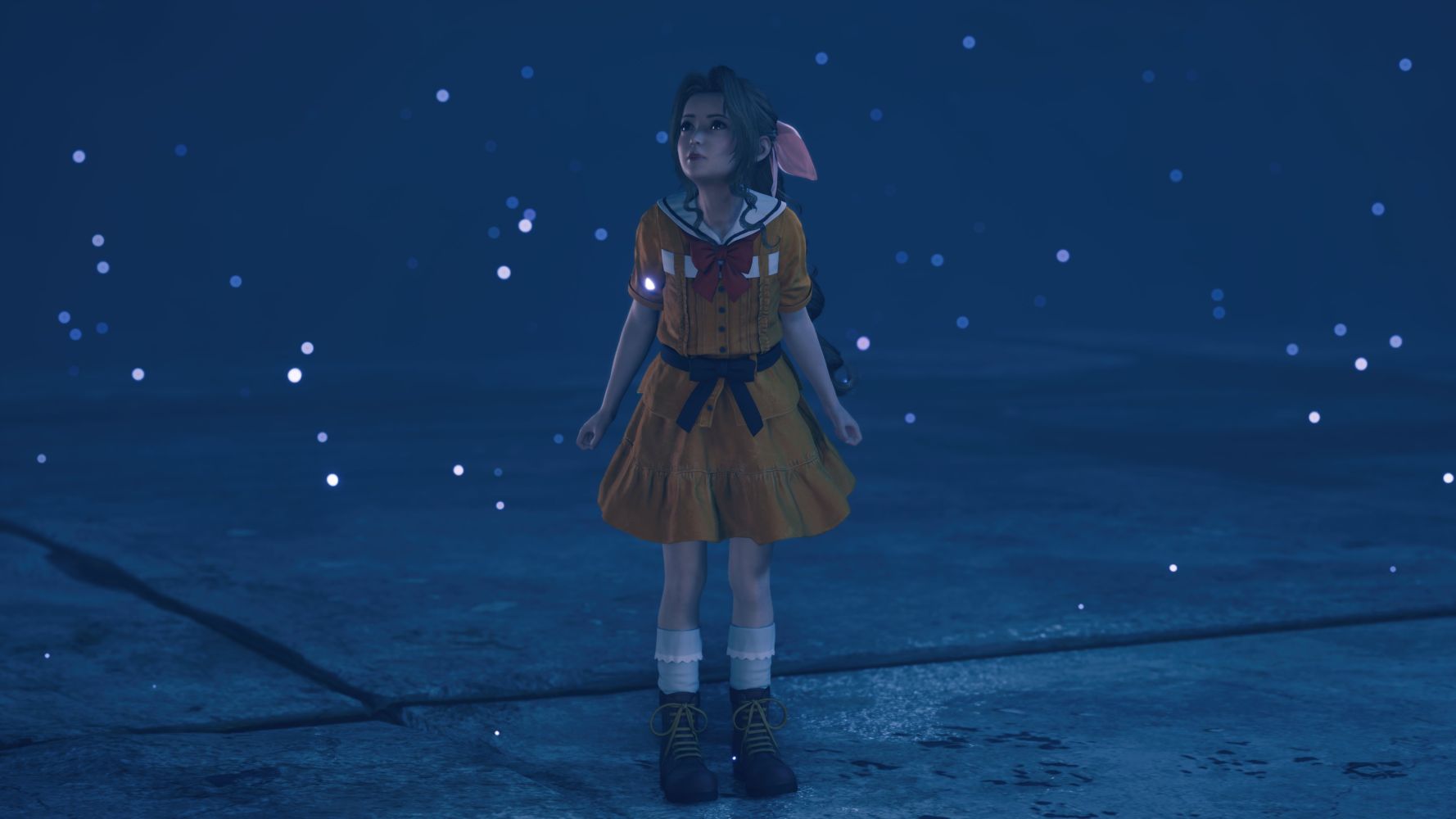 #Final Fantasy VII Remake: Die junge Aerith zwischen Freude und Einsamkeit