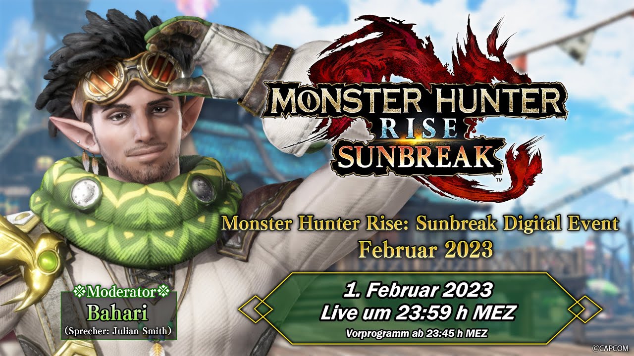 #Monster Hunter Rise: Sunbreak zeigt das vierte Update heute um Mitternacht