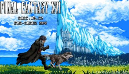 Final Fantasy XVI: Pixel-Art-Versionen von Clive und Torgal begeistern ...