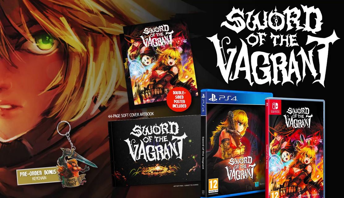 #Sword of the Vagrant: Nachträgliche physische Version für PS4 und Switch angekündigt