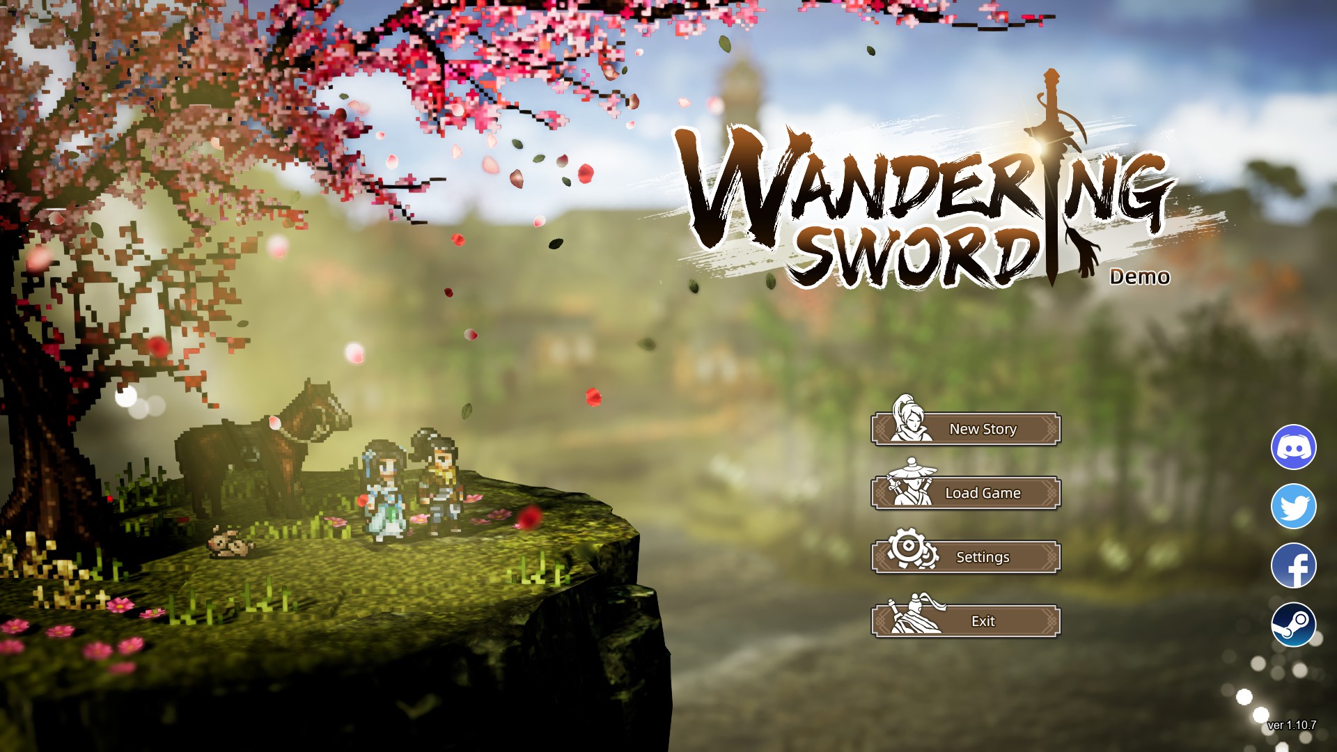 #Wandering Sword: Die Demo-Version lässt euch Wuxia-Abenteuer im HD2D-Look erleben