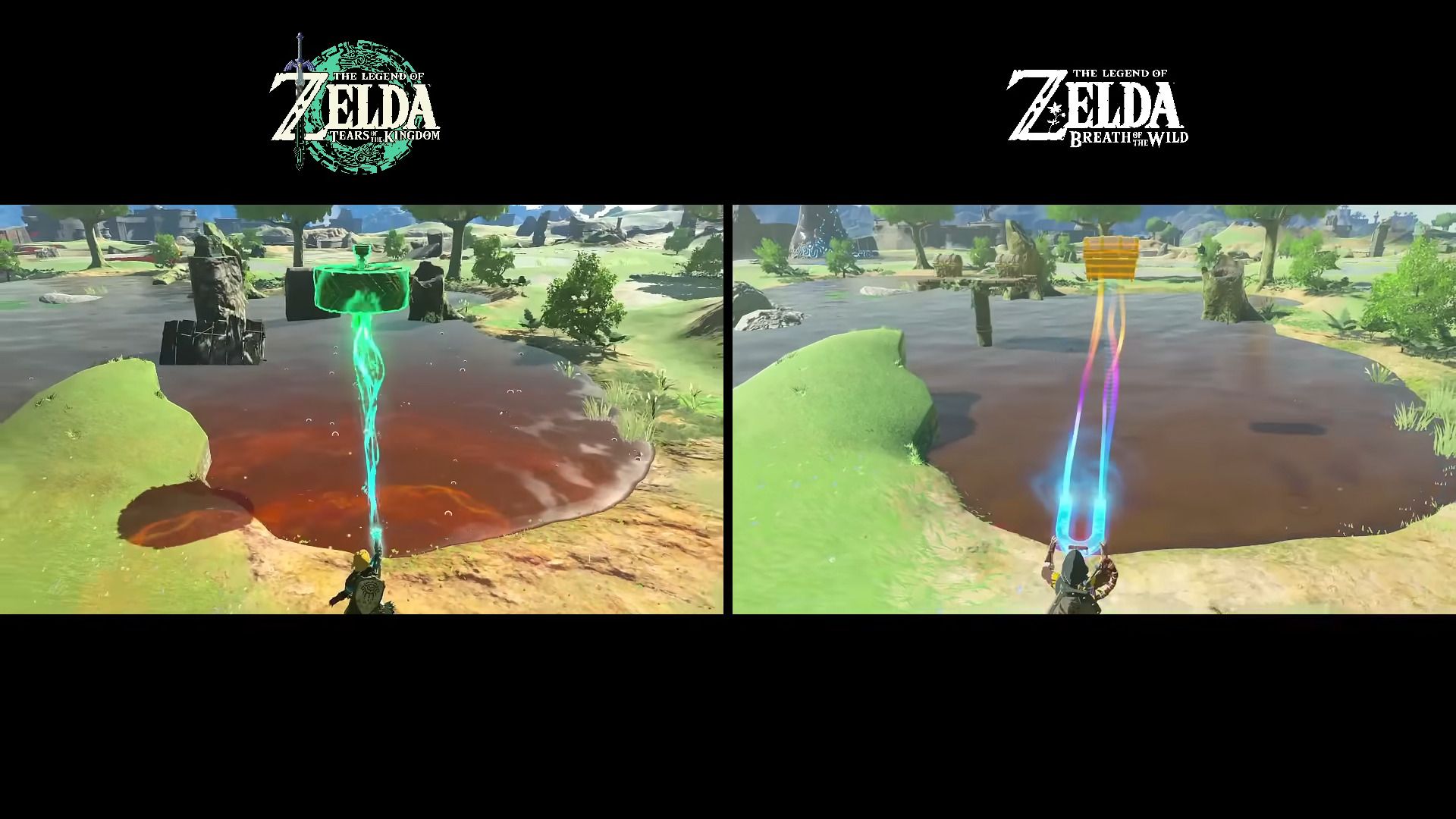 #Vergleich zwischen Zelda: Tears of the Kingdom und dem Vorgänger liefert interessante Details