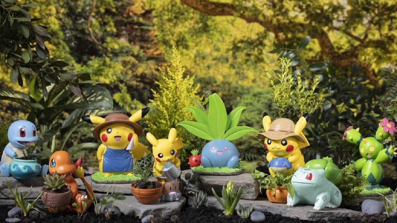 #Pokémon Center läutet den Frühling mit diesem blumigen Merchandise ein
