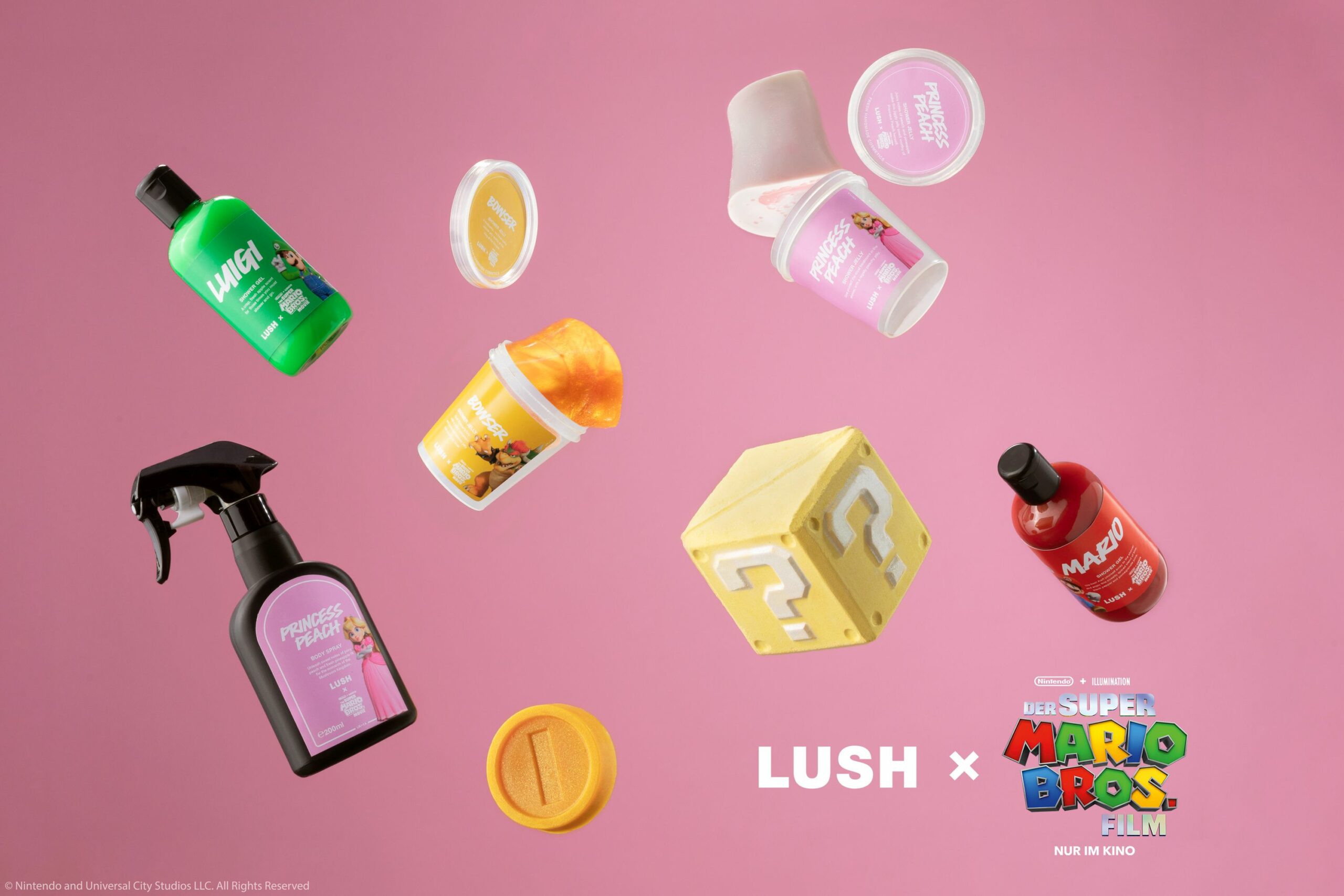 #Duften wie die Klempner: Lush bringt Dusch-Kollektion zum Super Mario Bros. Film heraus