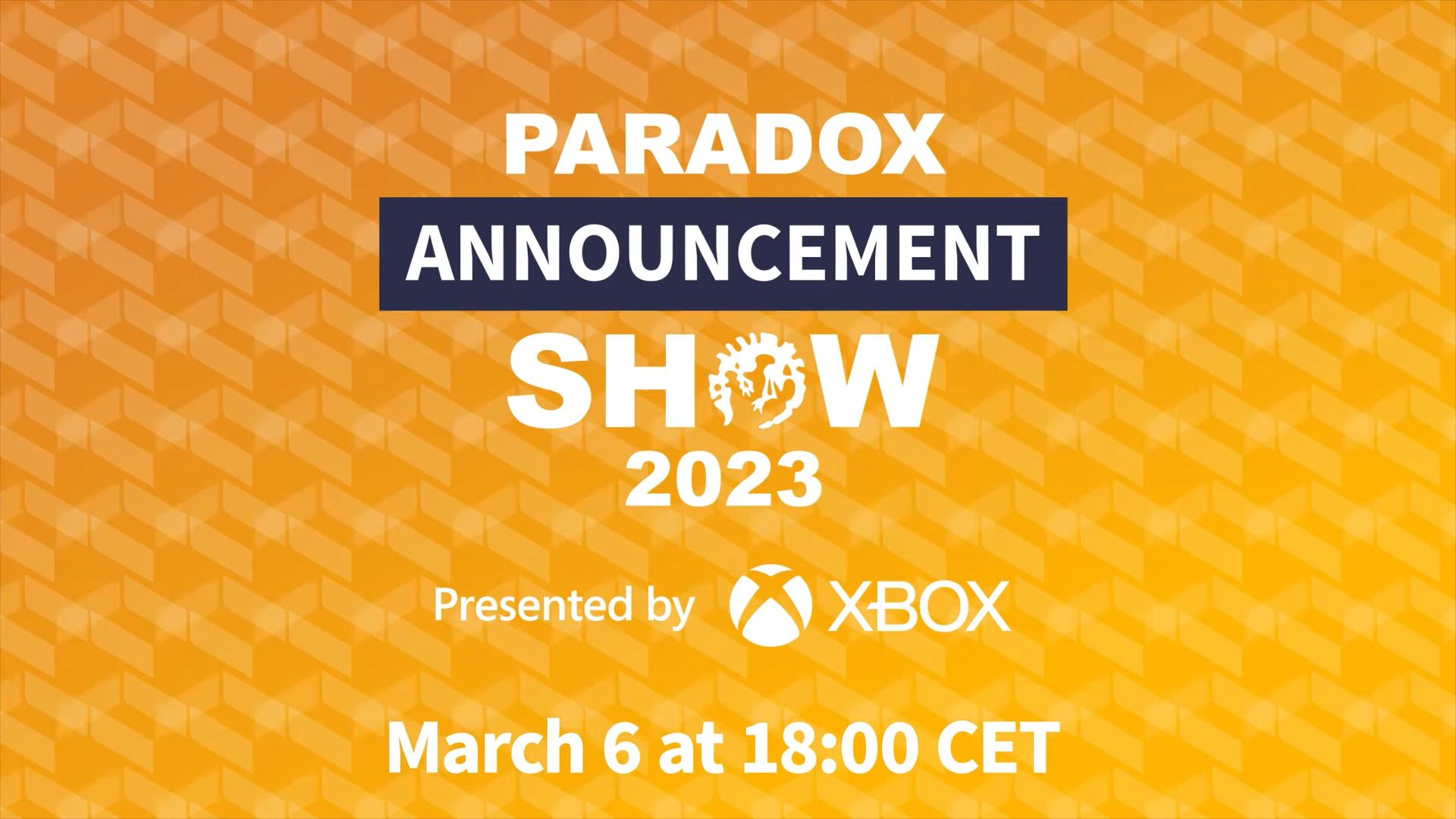 #Paradox Entertainment veranstaltet eine „Announcement Show“ in der nächsten Woche