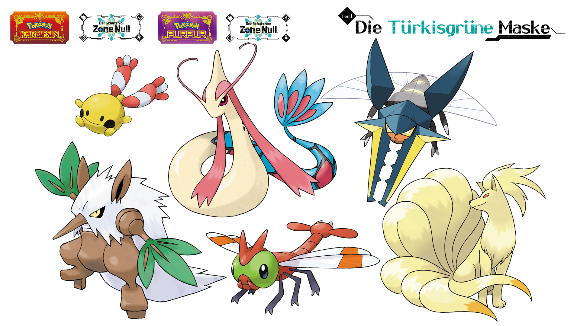 Pokémon Karmesin und Purpur: Diese neuen und alten Pokémon erwarten ...