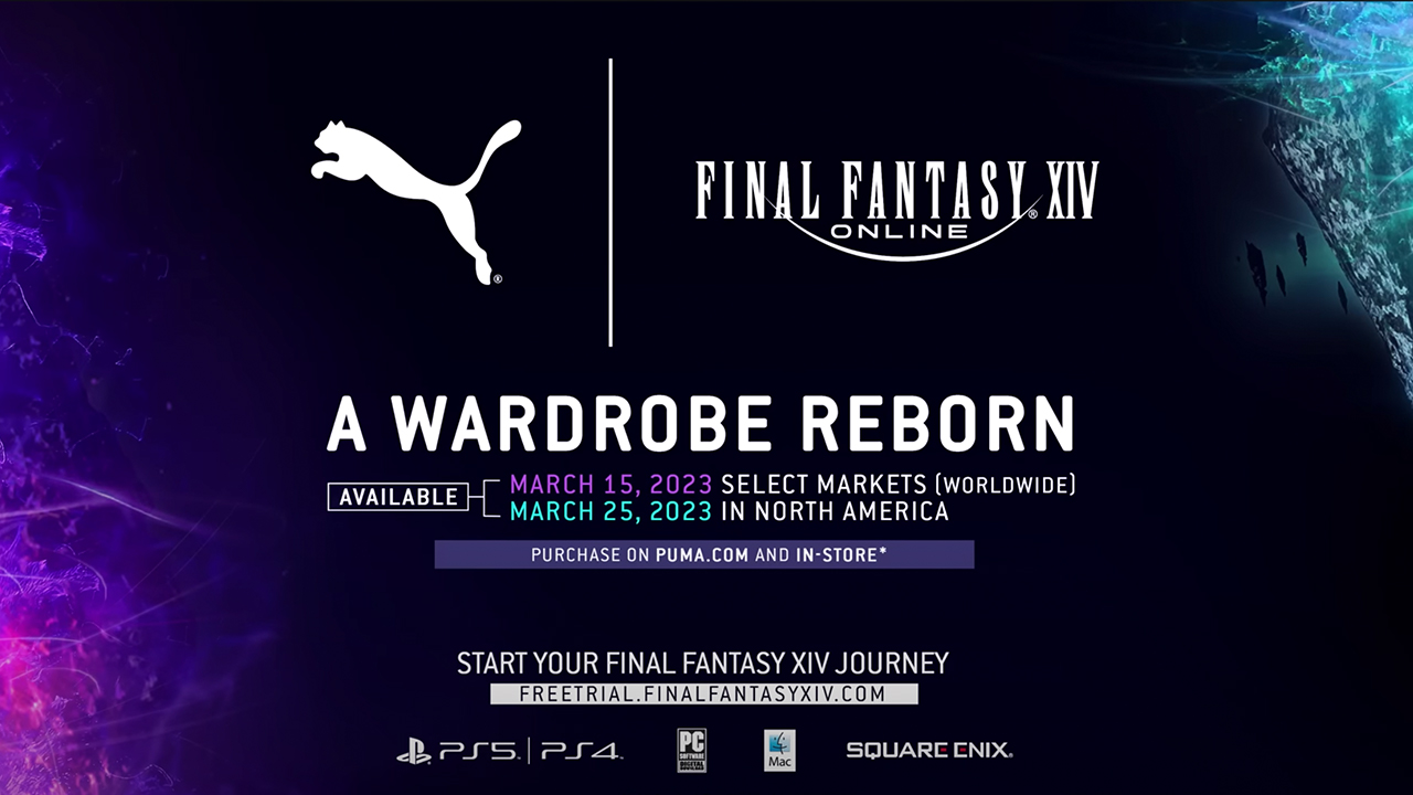 #Puma x Final Fantasy XIV: Kollektion aus Sneakern, Shirts und mehr erscheint auch hierzulande