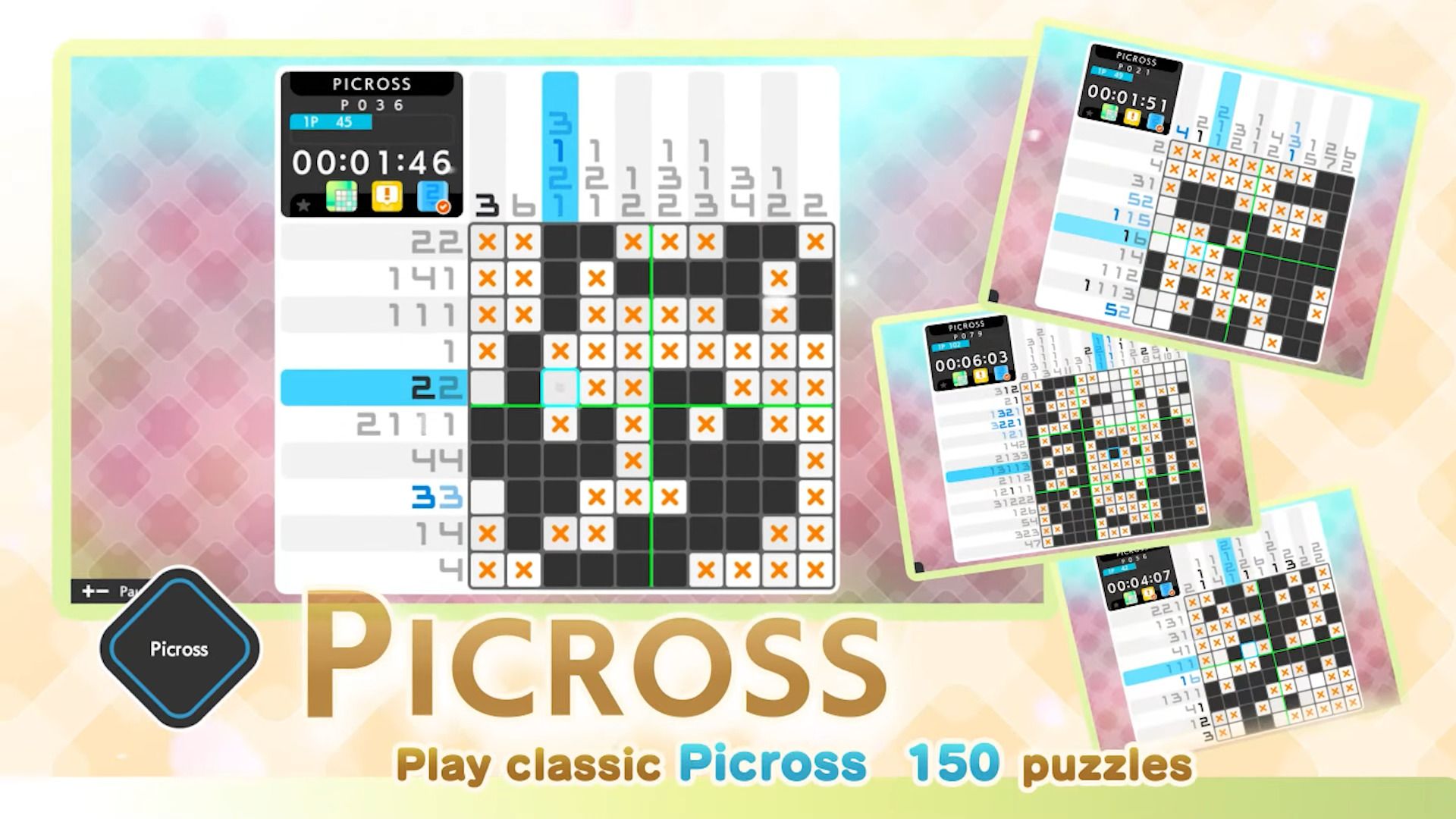 #Picross S+ konserviert die neun Picross-Games für 3DS im neuen Jahr auf Nintendo Switch