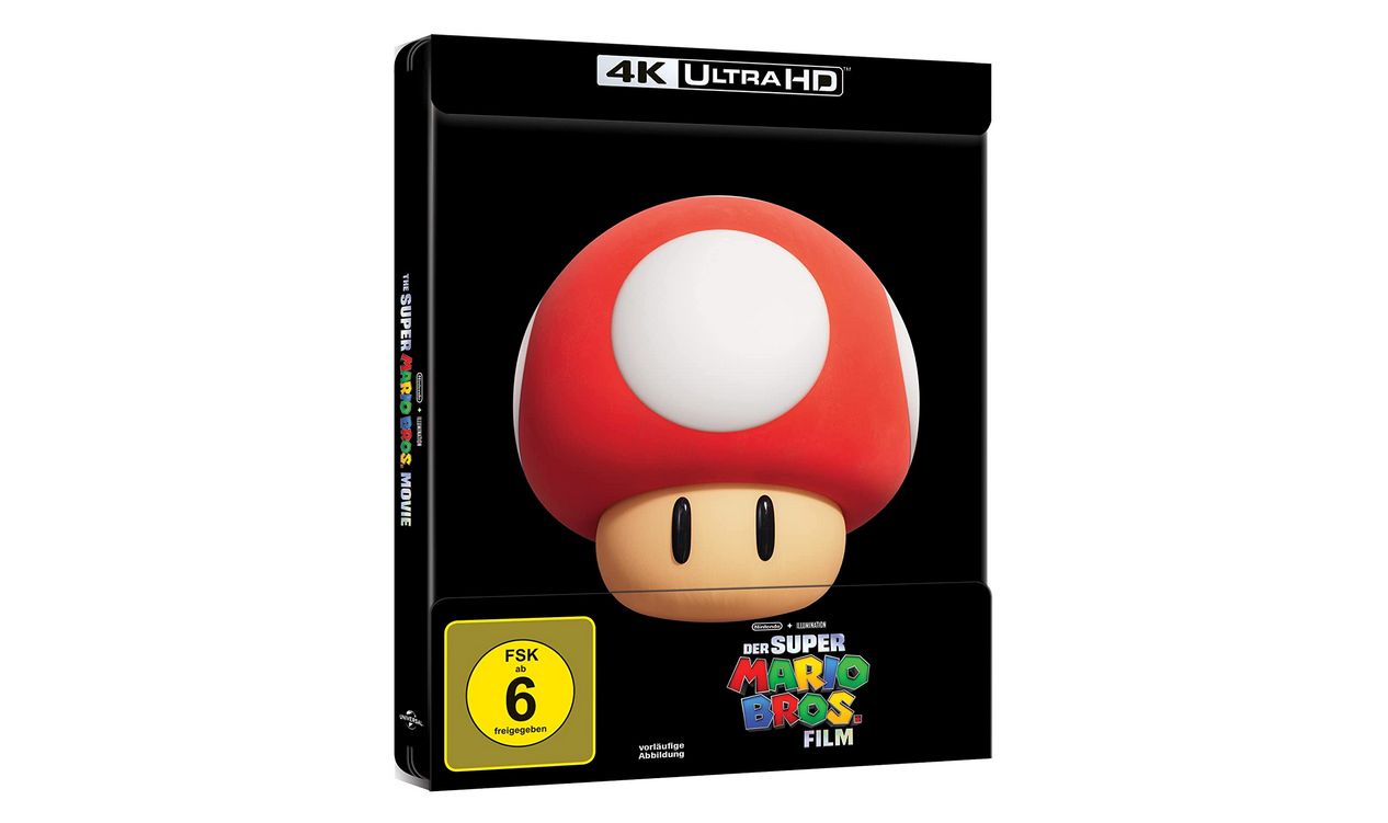 #Der Super Mario Bros. Film: Sichert euch jetzt die Limited Steelbook Edition in 4K UHD