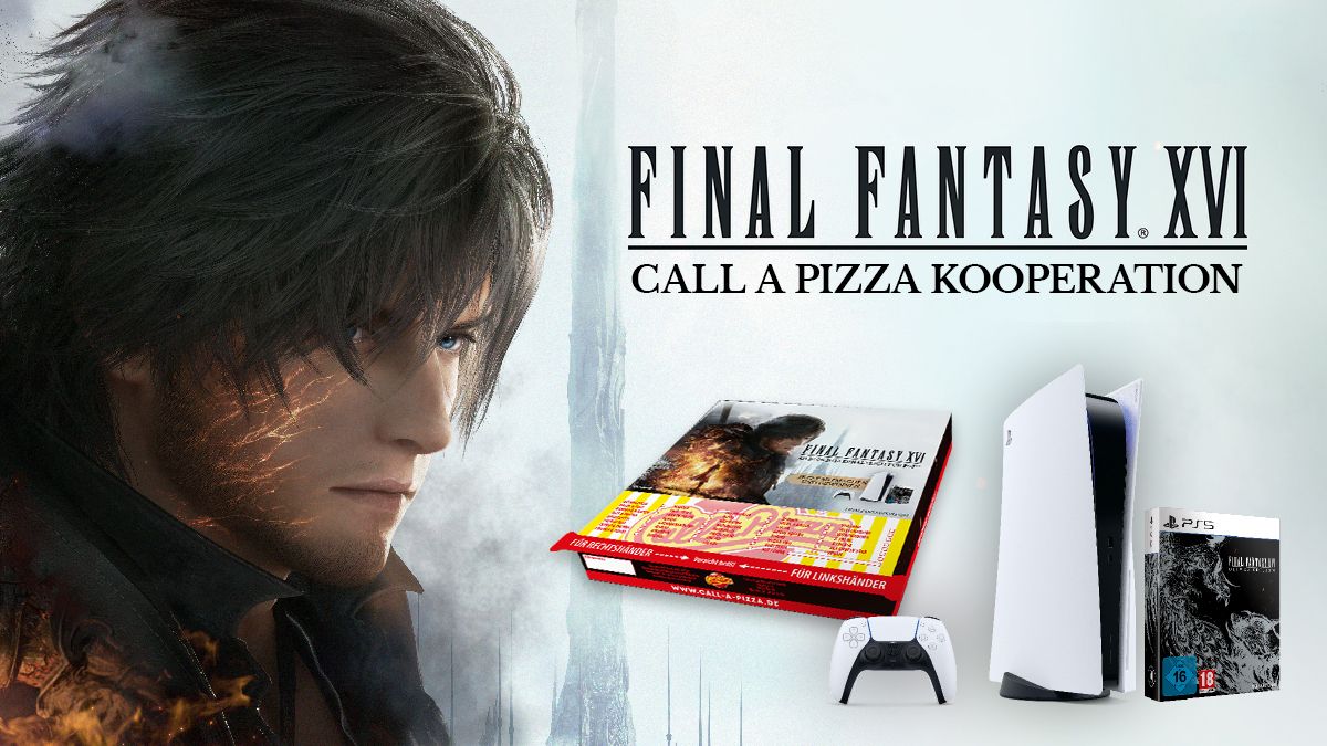 #Final Fantasy XVI findet ihr jetzt auf eurem Pizza-Karton hier in Deutschland