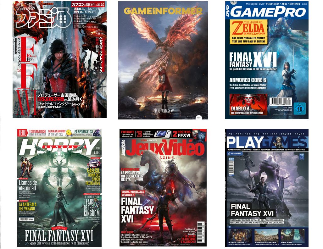 #Final Fantasy XVI bringt euch vielleicht dazu, wieder Printmagazine zu sammeln