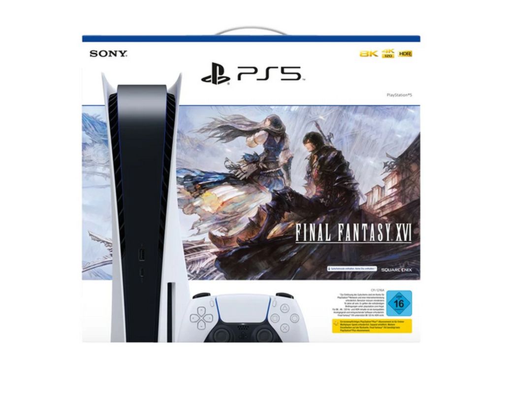 #Super-Angebote: PlayStation 5 inkl. Final Fantasy XVI kaufen und 100 Euro sparen