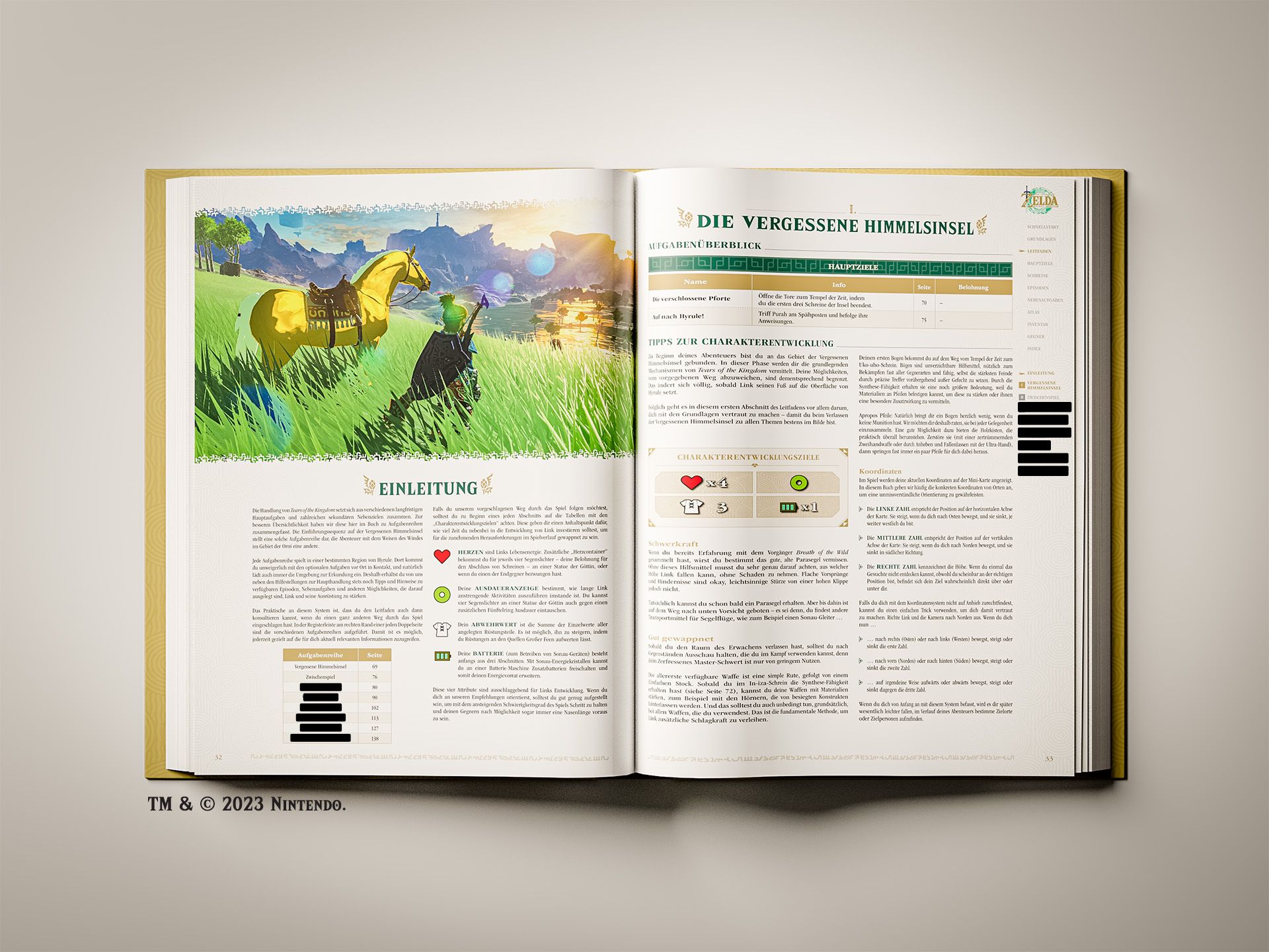 #12 Beispielseiten aus dem Lösungsbuch zu Zelda: Tears of the Kingdom veröffentlicht