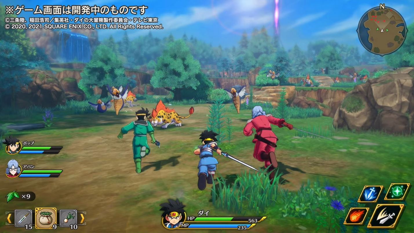 #Neue Videos zu Infinity Strash: Dragon Quest The Adventure of Dai zeigen Kampfsystem