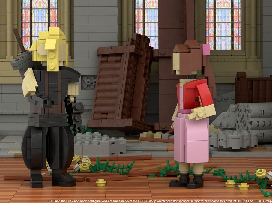 #Das LEGO-Modell zu Final Fantasy VII Remake ist da und so bekommt ihr es