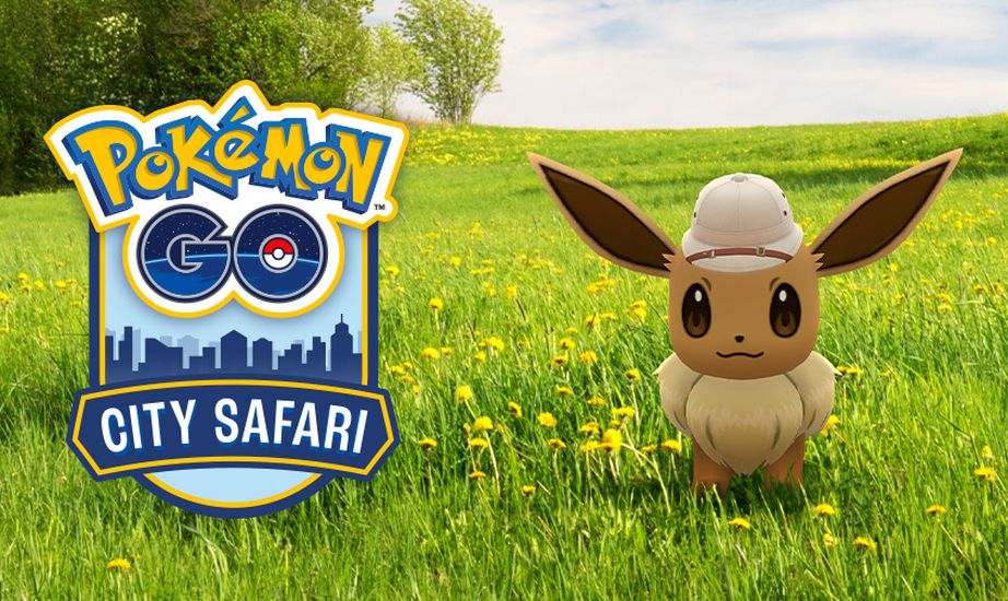 #Pokémon GO feiert die Stadt-Safari mit einem Pokémon-Debüt und Evoli mit Forscherhut