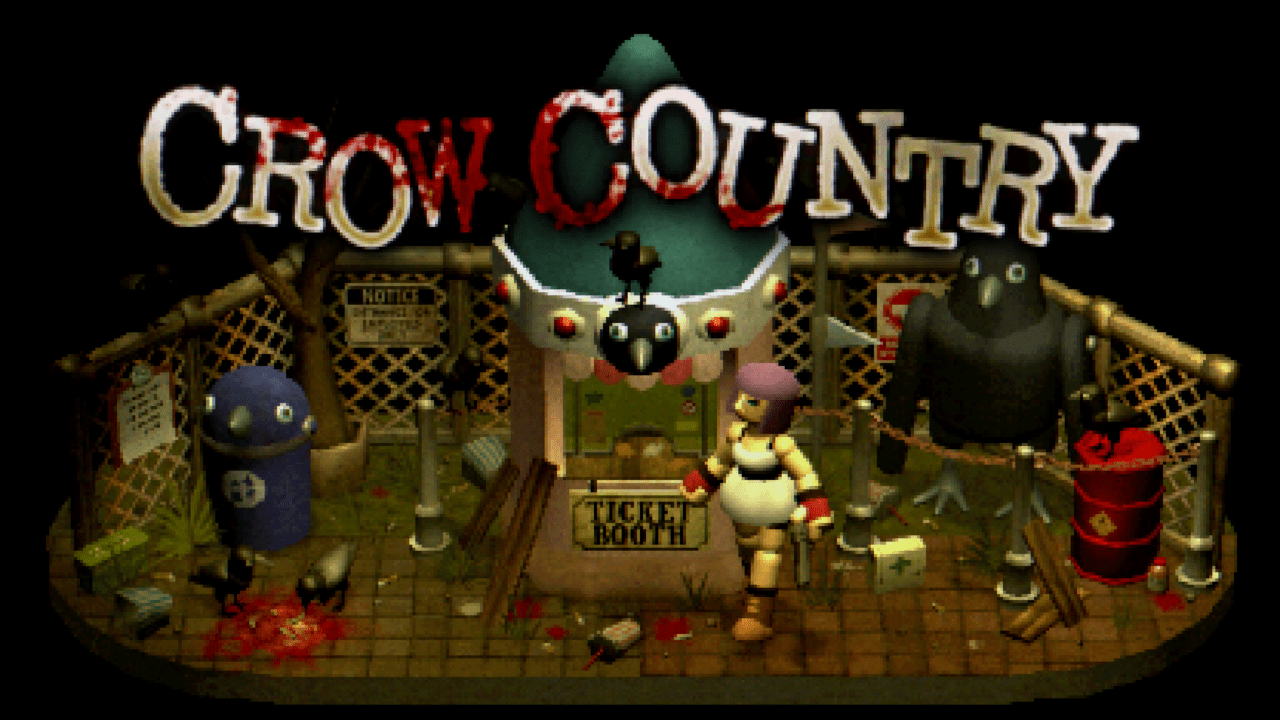#Crow Country möchte euch Survival-Horror im Look der klassischen PlayStation-Ära bieten