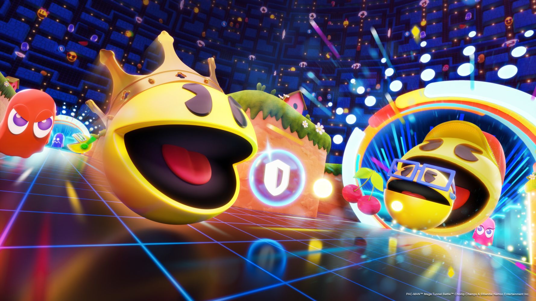 #Pac-Man Mega Tunnel Battle: Chomp Champs lässt das Battle-Royale wieder aufleben