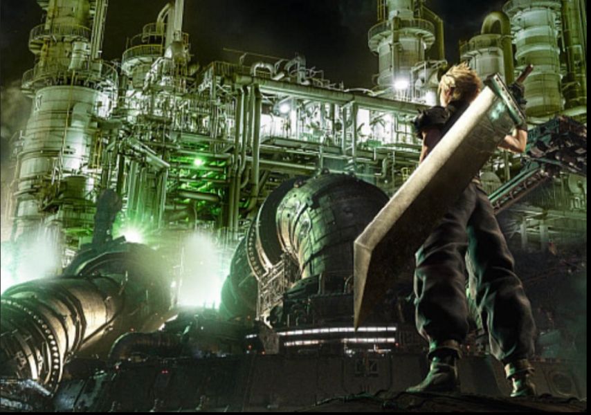 #Ein Video zu Final Fantasy VII: Midgar Night Cruise zeigt die nächtliche Inspektion der Stadt