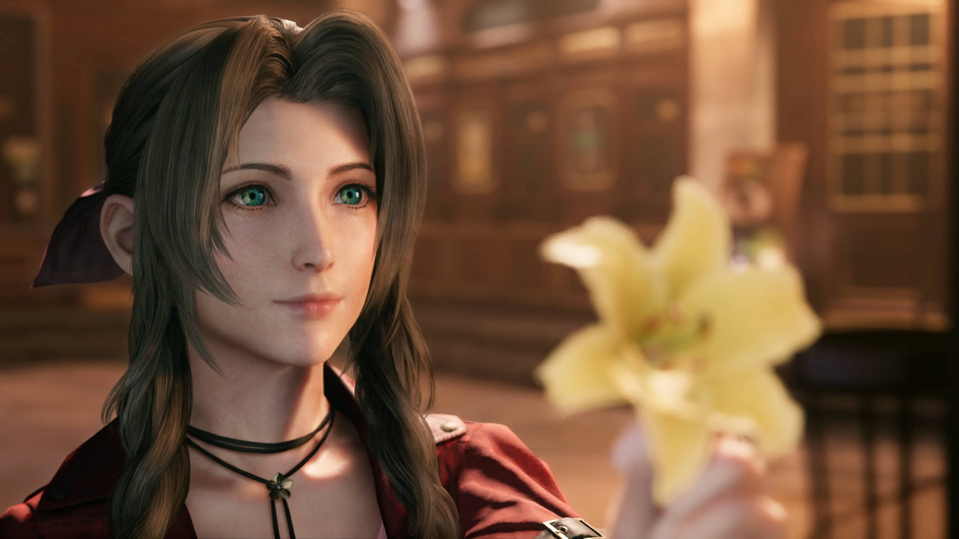 #Final Fantasy VII Remake: Macher lösen das Geheimnis um die gelben Blumen von Aerith auf