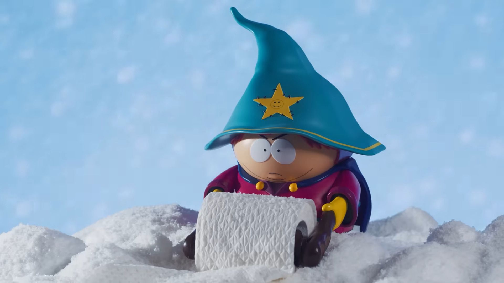 #South Park: Snow Day bietet einen Cartman-Toilettenpapierhalter in der Sammleredition