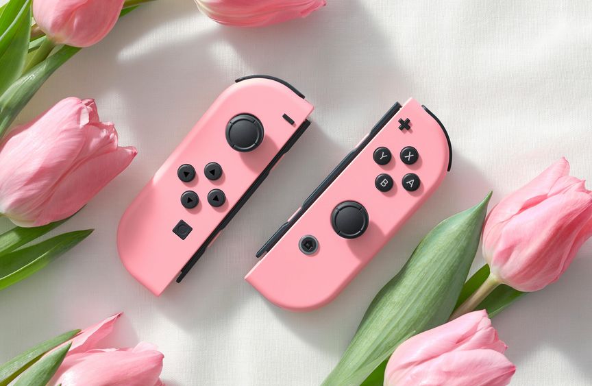 #Nintendo veröffentlicht Joy-Con in Pastell-Rosa zur Feier von Princess Peach: Showtime