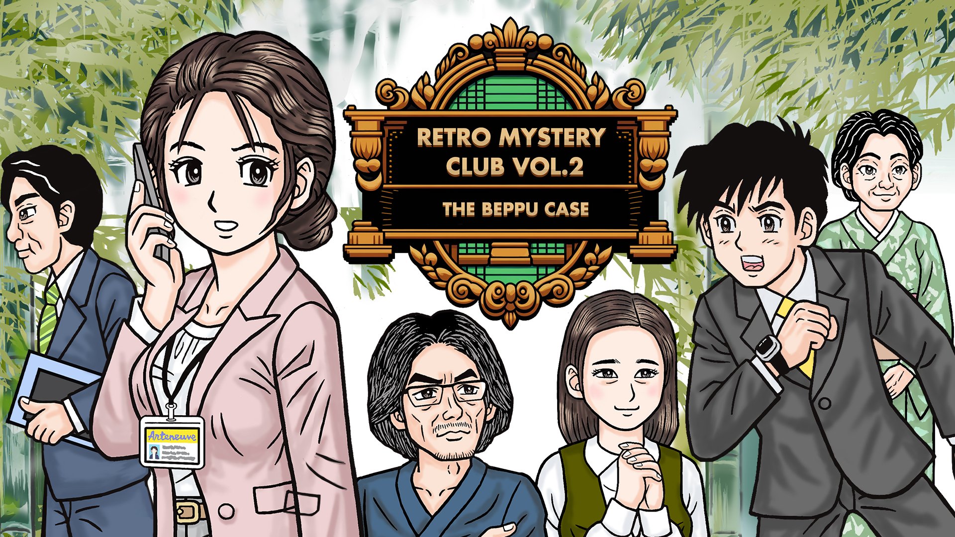 #Shinyuden veröffentlicht Retro Mystery Club Vol. 2: The Beppu Case im Frühjahr im Westen