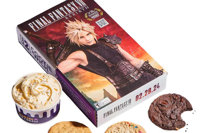 #Final Fantasy VII Rebirth: Diese leckeren Kekse mit Cloud-Antlitz könnt ihr jetzt naschen