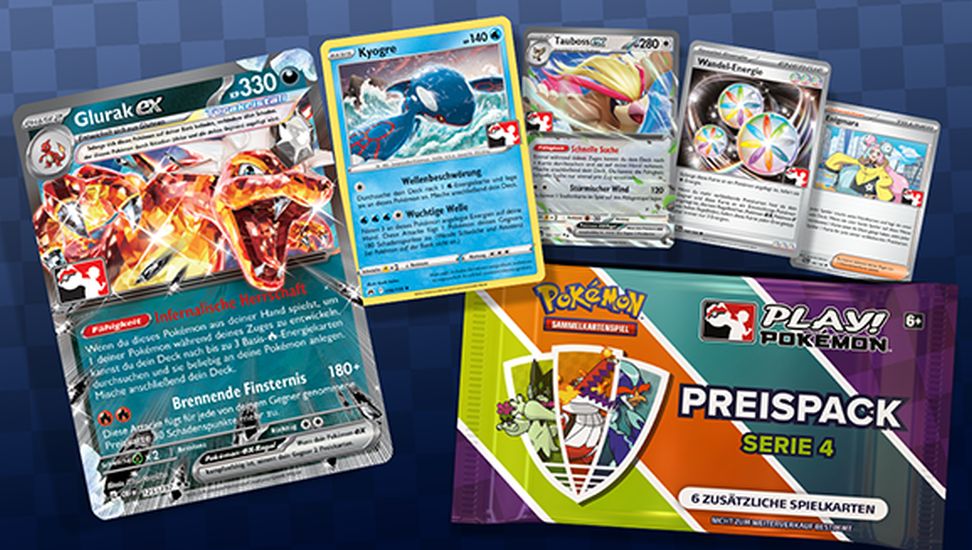 #Pokémon-Sammelkartenspiel: So kommt ihr an die neuen, exklusiven Preispacks mit Glurak-ex und Co.