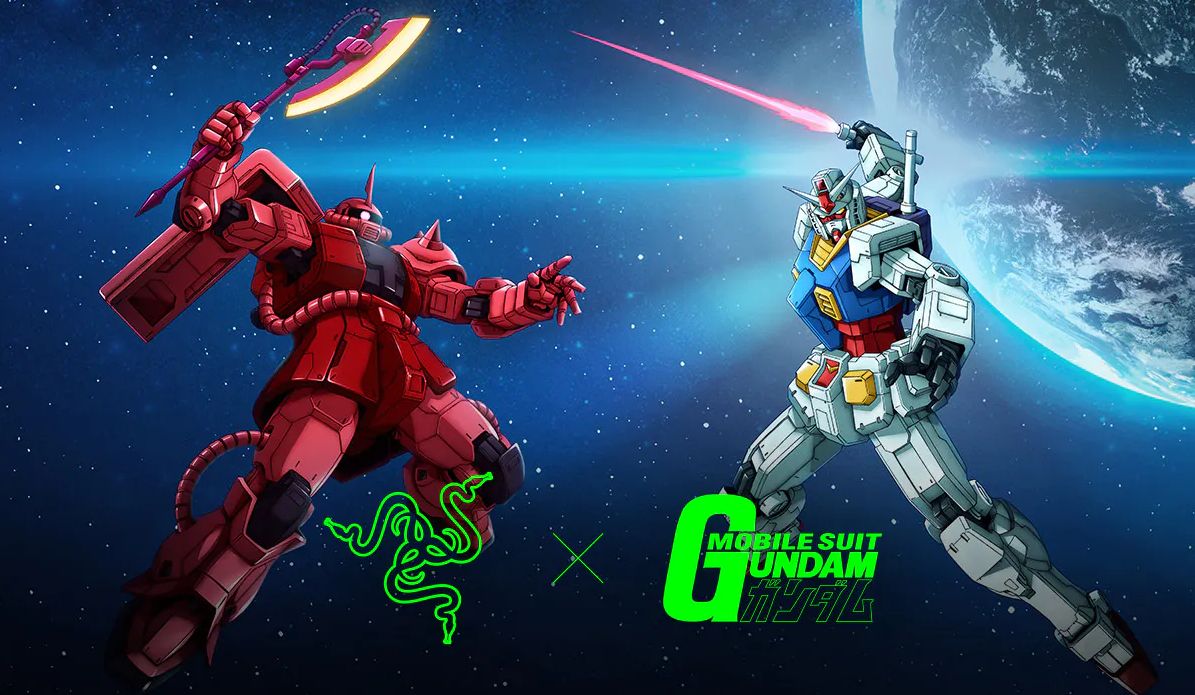 #Razer feiert Mobile Suit Gundam mit einer exklusiven Kleidungs-Kollektion und mehr