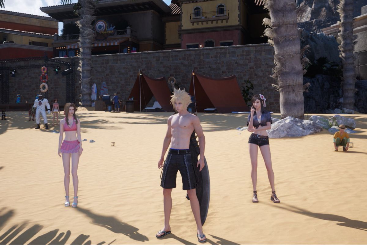 #Final Fantasy VII Rebirth: Es geht auch in Bikini und Badehose durch die Welt – unter einer Bedingung