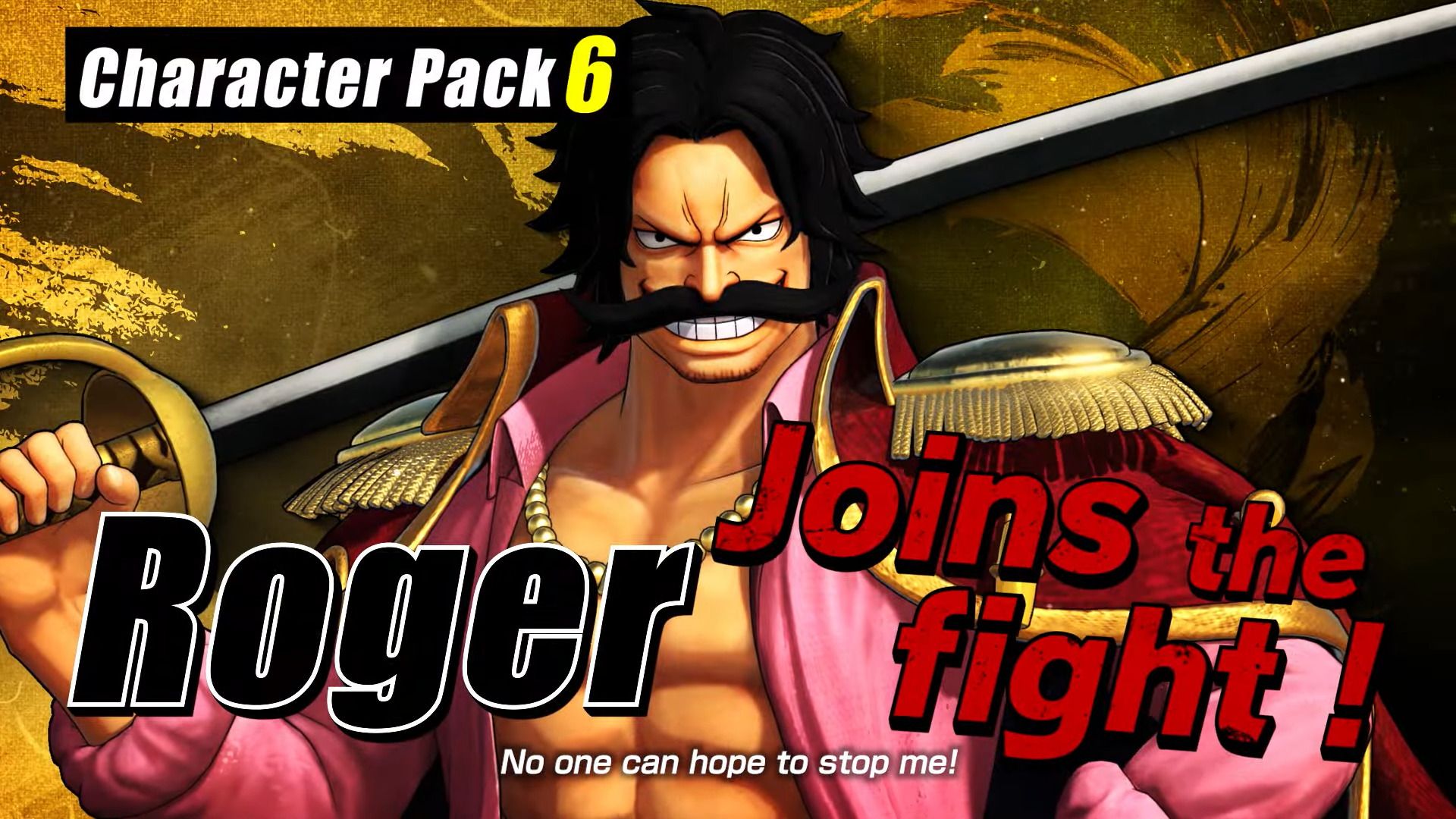 #Roger ist der erste Charakter im sechsten Character-Pack zu One Piece: Pirate Warriors 4