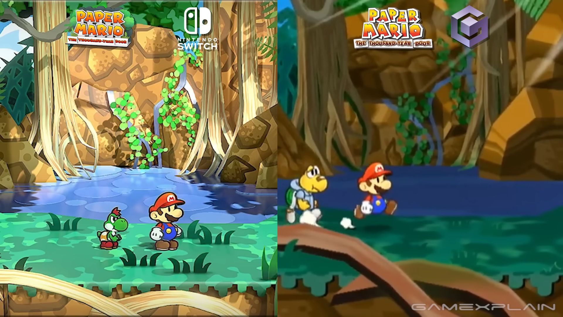 #Video zeigt Paper Mario für Switch im Direktvergleich mit der GameCube-Vorlage