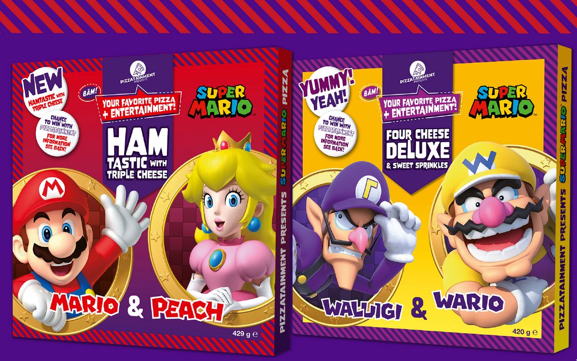 #Pizza-Nachschub: Nintendo bringt Mario, Wario und Co. wieder in den Supermarkt
