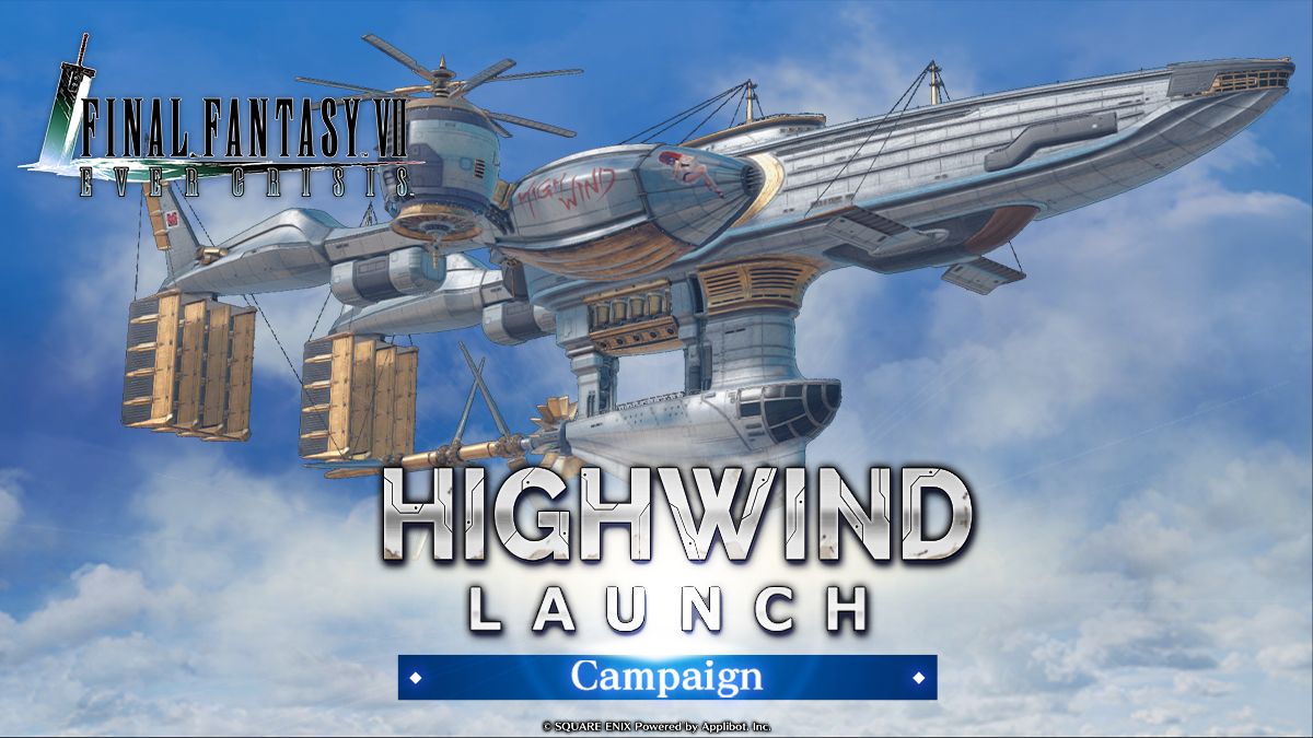 #Final Fantasy VII: Ever Crisis lässt die Highwind in einer neuen Promo-Kampagne hochleben
