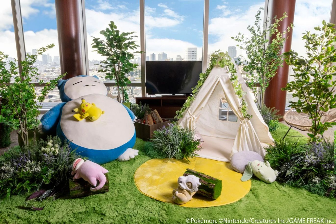 #Pokémon Sleep: Feiert den Geburtstag in einer besonderen Suite des Grand Hyatt Hotel in Tokio