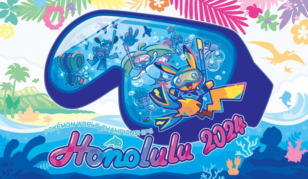 #Honolulu ruft: Datum und Artwork der Pokémon-Weltmeisterschaften 2024 enthüllt