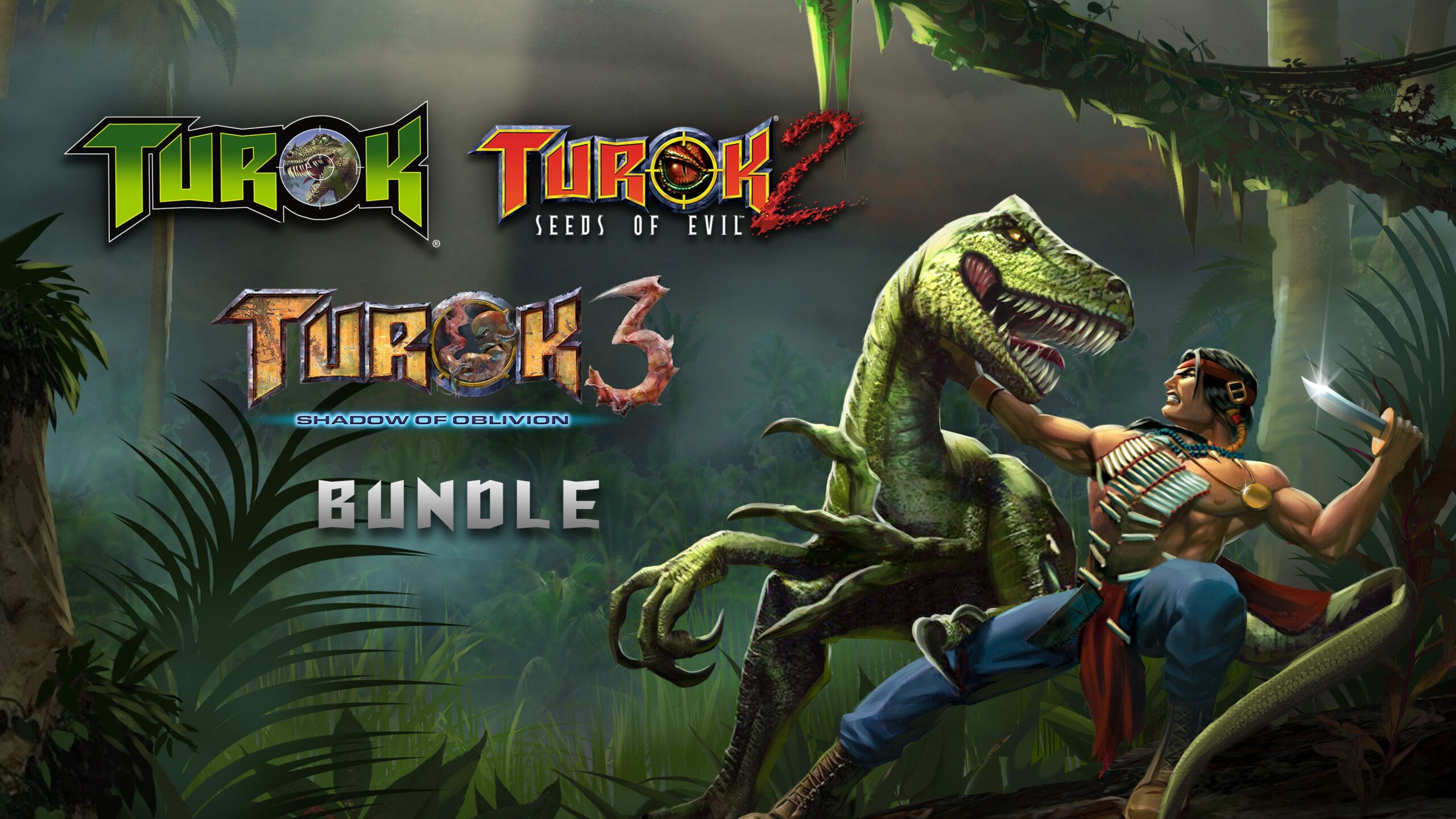 Atari und Nightdive bringen das Turok Trilogy Bundle physisch auf Switch und PS5