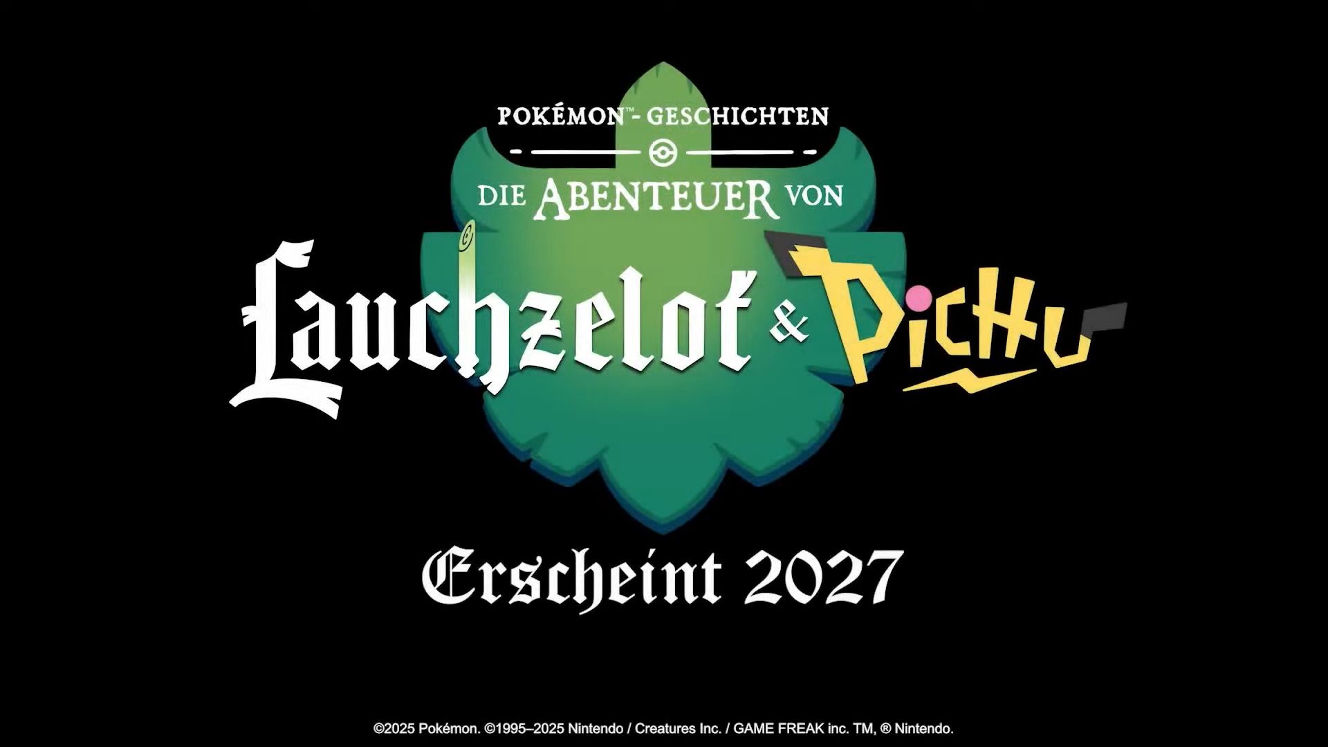 Pokémon-Geschichten: Die Abenteuer von Lauchzelot und Pichu erscheint 2027