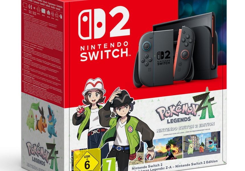 Das „Switch 2“-Bundle mit Pokémon-Legenden: Z-A ist jetzt vorbestellbar